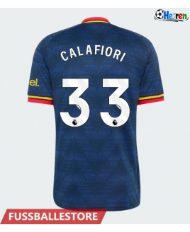 Günstige Arsenal Riccardo Calafiori #33 Auswärtstrikot 2026-27 Kurzarm